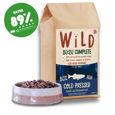 Fish 80/20 Cold Pressed Dry Dog Food