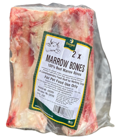 Dougies Long Marrow Bones - 2 Pack