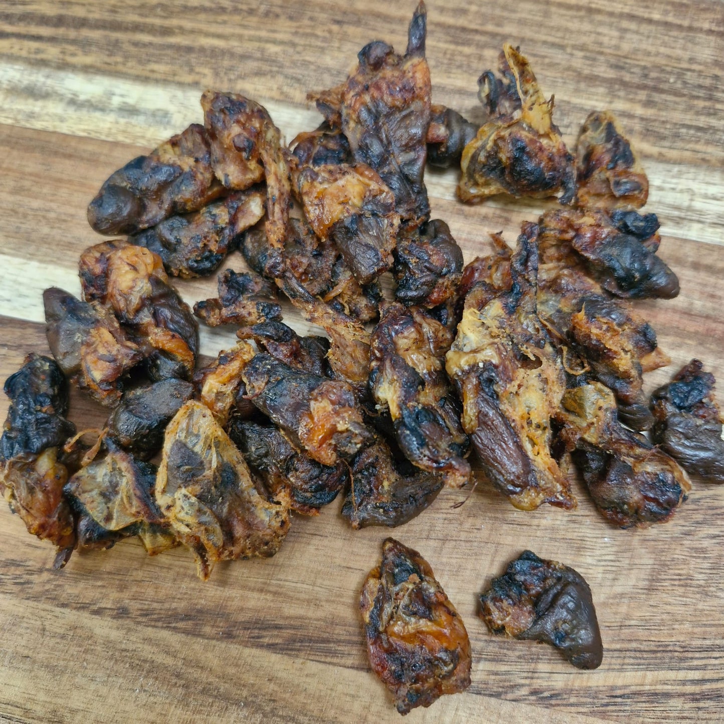 100g dried chicken hearts natural treats for dogs and cats