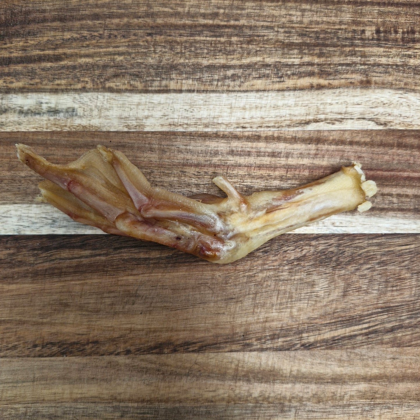 Dried goose foot novel protein natural dog chew