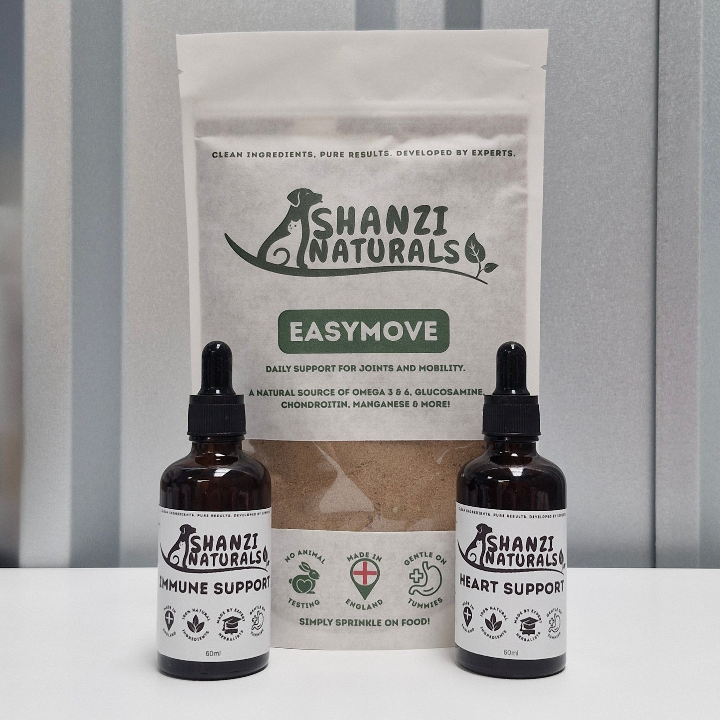 Senior Support Bundle – Immune, Heart & Joint Care for Dogs