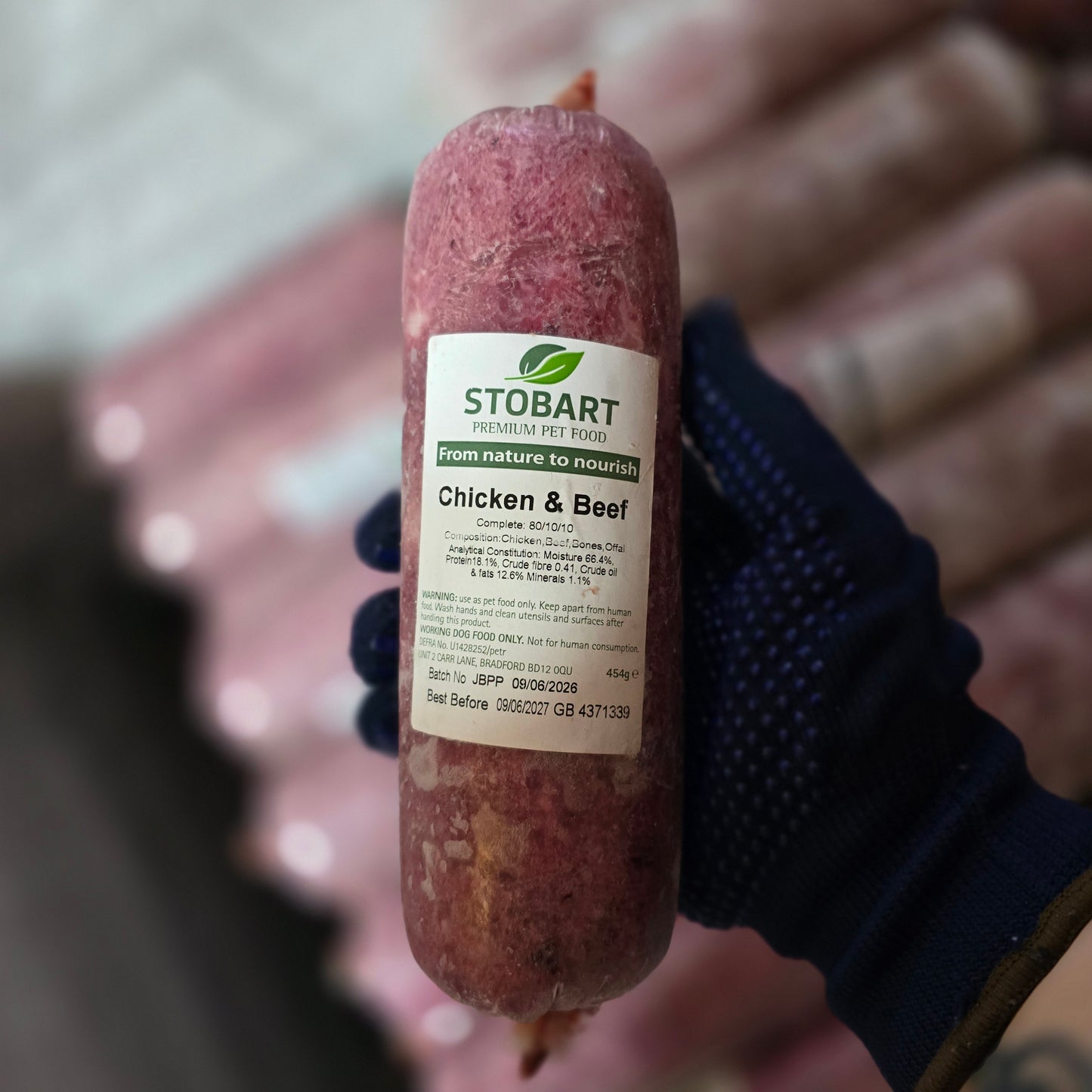 Stobart Chicken & Beef 454g