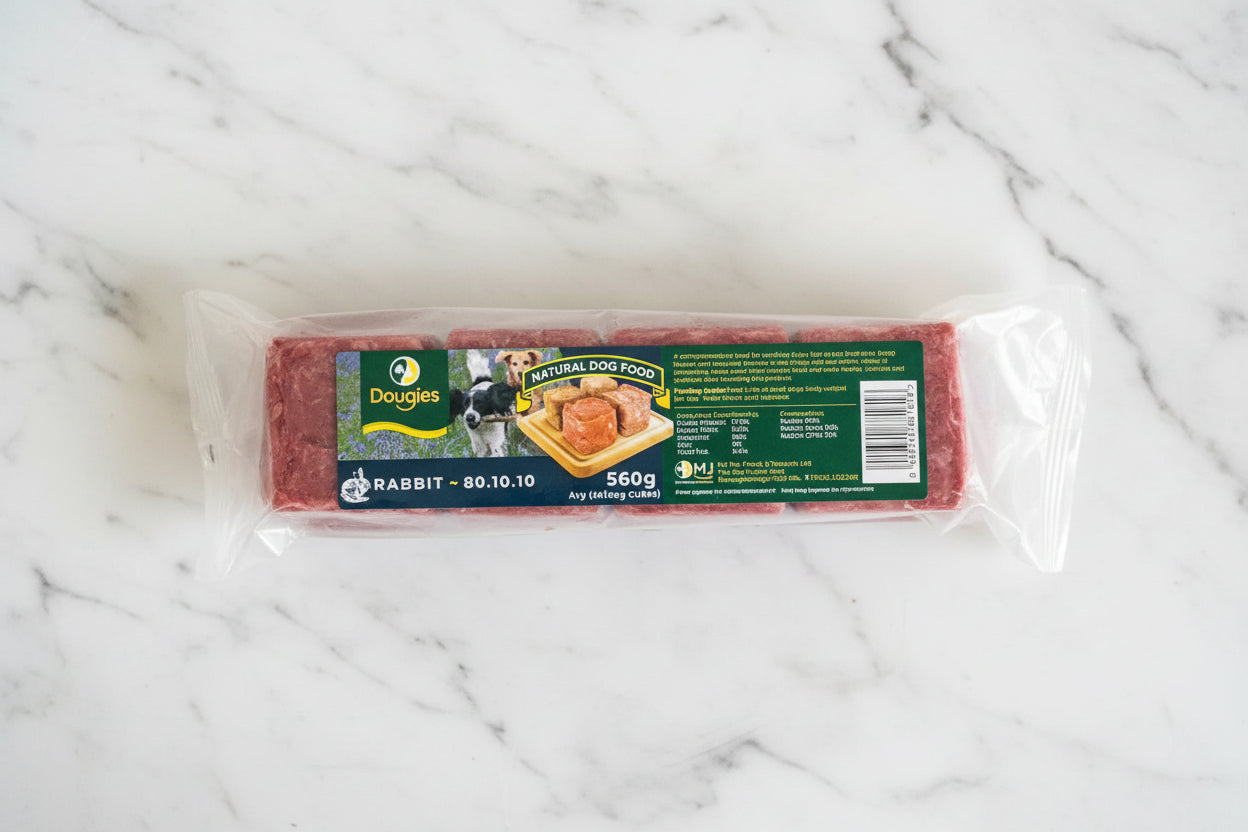 Dougies Rabbit - 80:10:10 - 4 x 140g (560g)