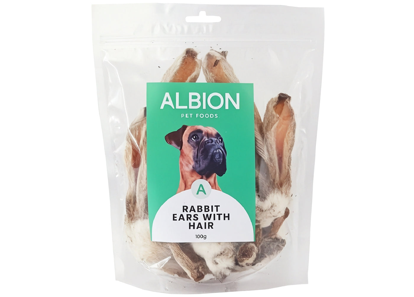 Rabbit ears with Hair - 100g