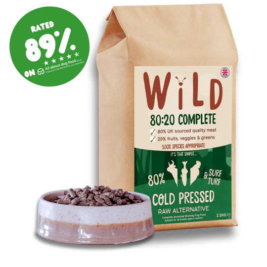 Surf & Turf 80/20 Cold Pressed Dry Dog Food 2.5kg