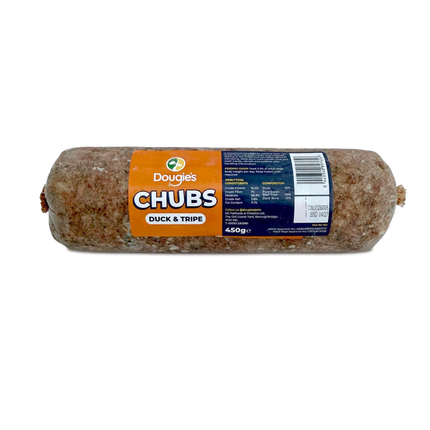 Dougies Duck & Tripe 450g Chub