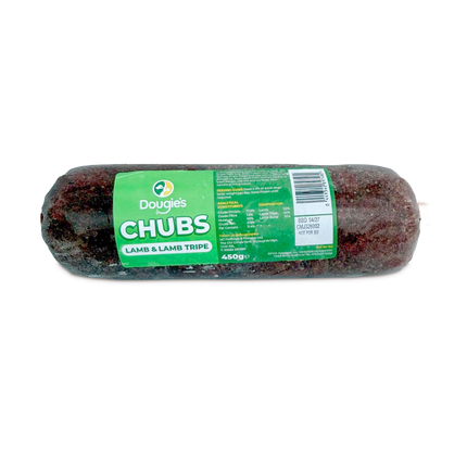 Dougies Lamb & Lamb Tripe 450g Chub