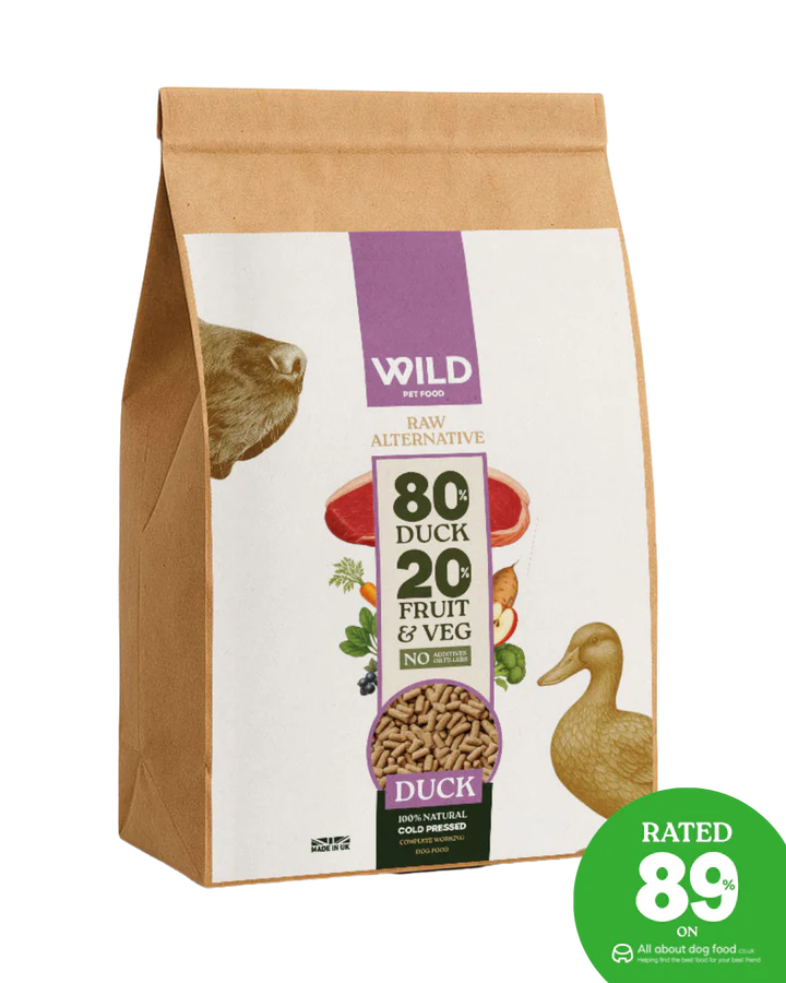Duck 80/20 Cold Pressed Dry Dog Food 2.5kg