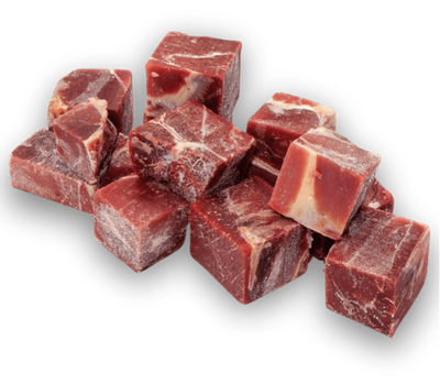 Raw Beef Heart Chunks - 2KG