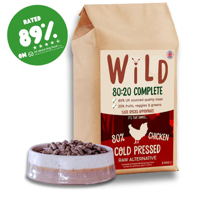 Chicken 80/20 Cold Pressed Dry Dog Food