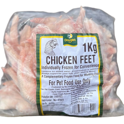 Raw Chicken Feet - 1kg