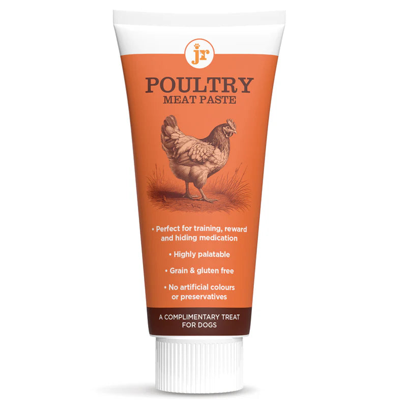 JR Pet Products Poultry Paste for Dogs 75g | High Meat Training Treat