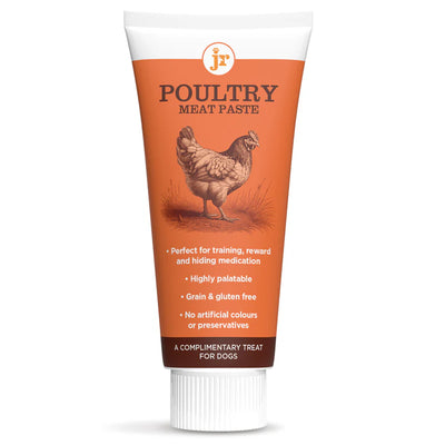JR Pet Products Poultry Paste for Dogs 75g | High Meat Training Treat
