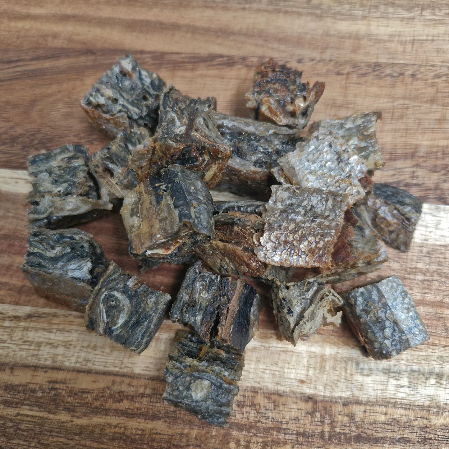 Anco Oceans Salmon Skin Cubes - 100g