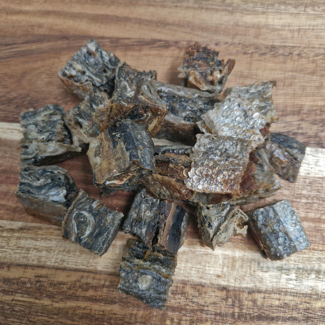 Anco Oceans Salmon Skin Cubes - 100g