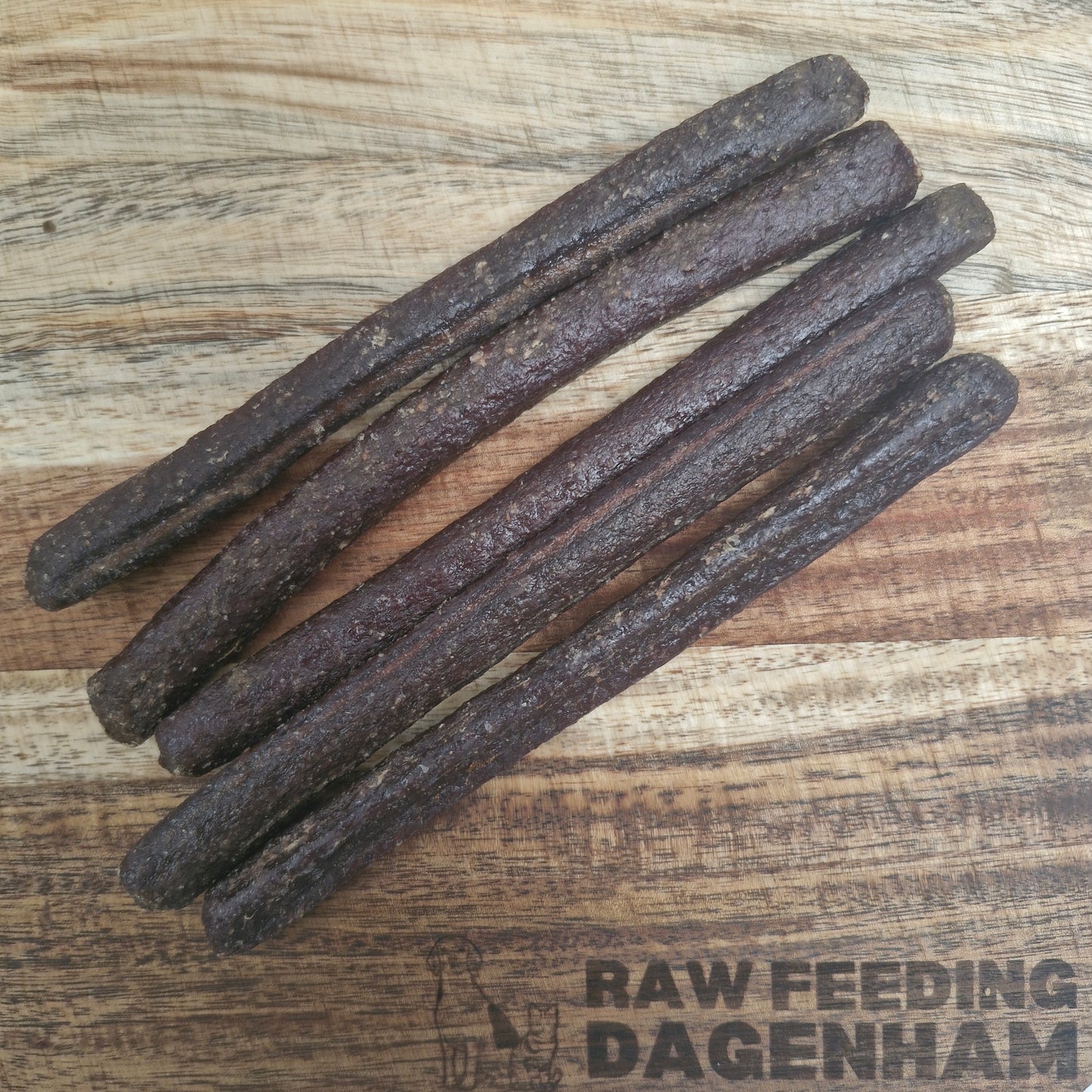 Pure venison sausages dog treats – 100% venison naturally prepared, no fillers