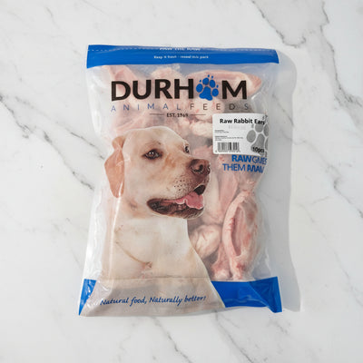 Raw Frozen Rabbit Ears  - 10 Pack