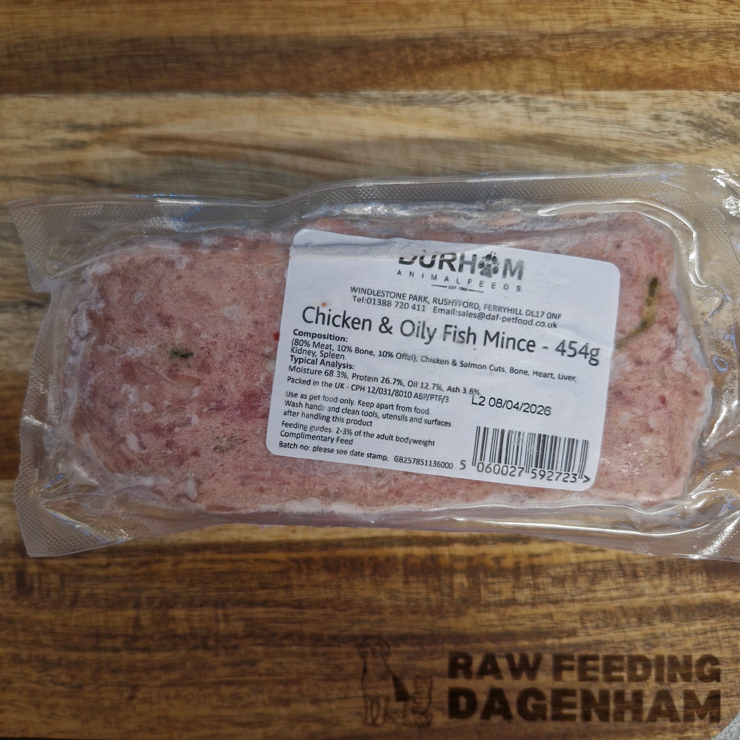 Chicken & Oily Fish - 454g