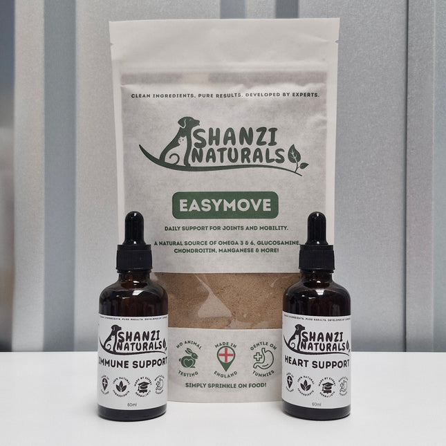 Senior Support Bundle – Immune, Heart & Joint Care for Dogs