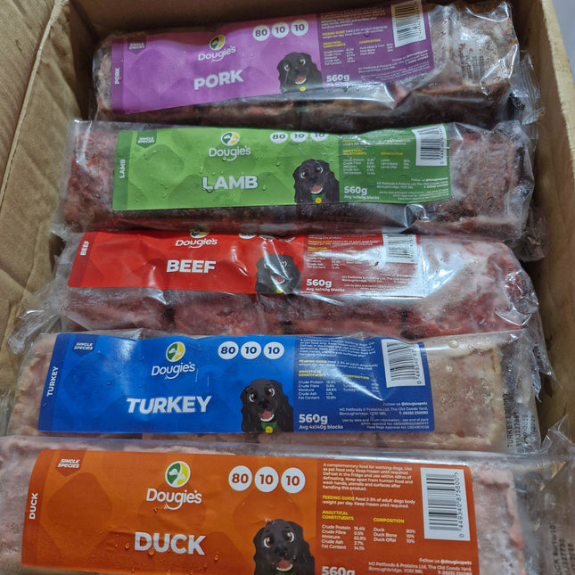 Dougie's Mix Box (80:10:10) 20 x 560g