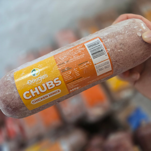 Dougies Chicken 450g Chub
