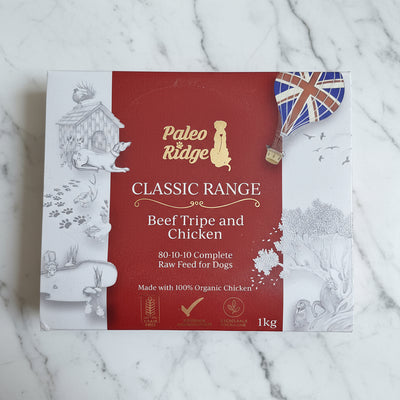 Classic Beef Tripe & Organic Chicken - 1KG