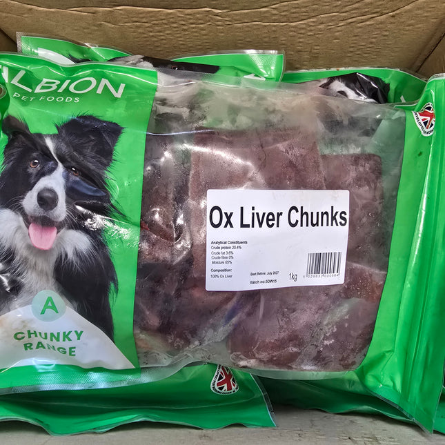 Ox Liver Chunks - 1KG