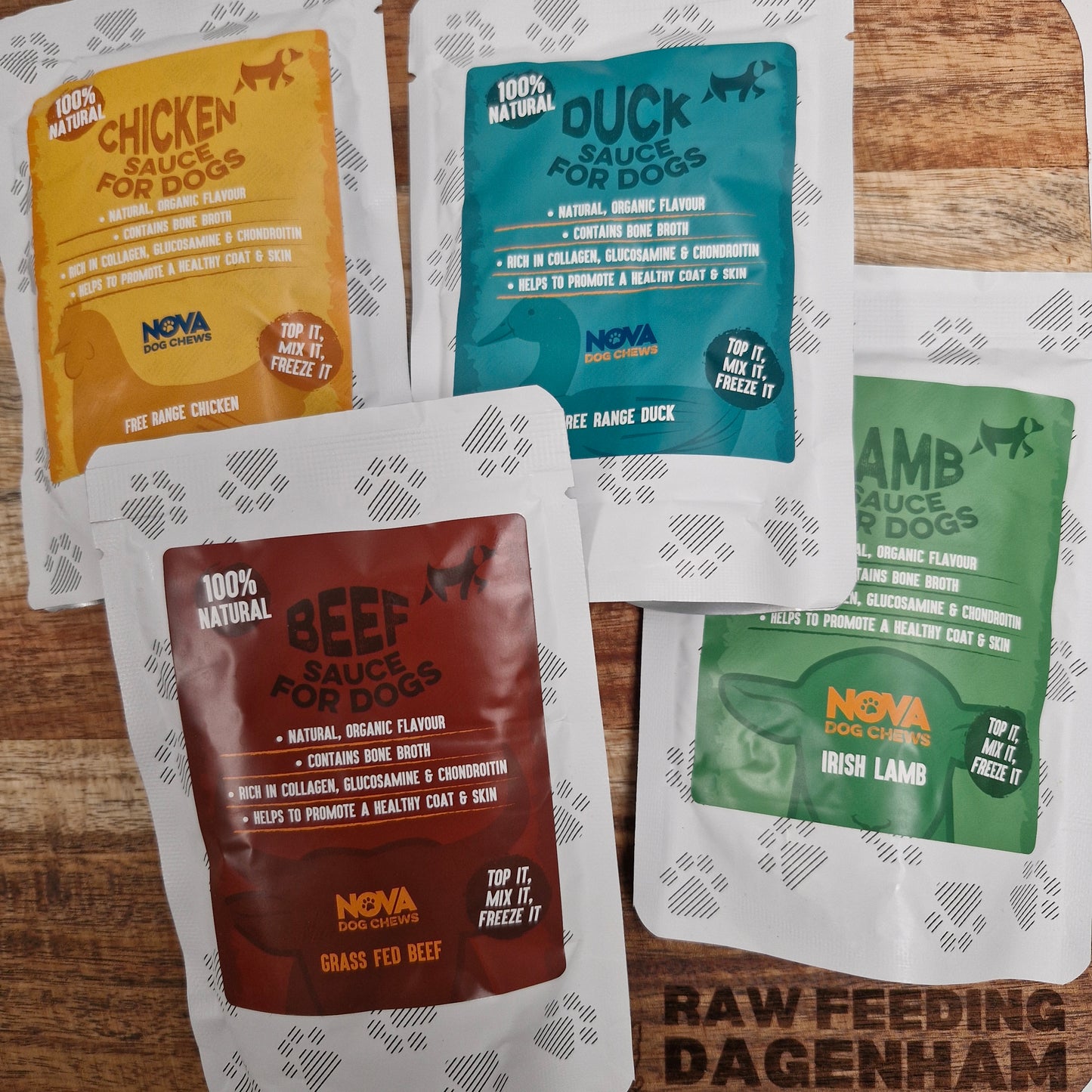 Nova Sauce – Collagen-Rich Natural Topper for Joints, Skin & Coat