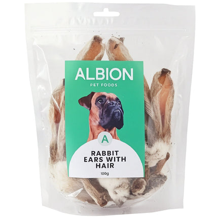 Rabbit ears with Hair - 100g