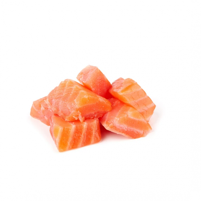 Raw Salmon Chunks - 2KG