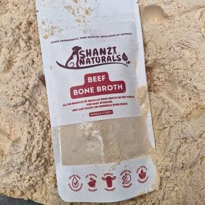 Shanzi beef bone broth powder for dogs and cats