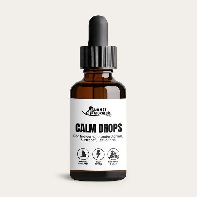 Calm Drops for Dogs & Cats – Fast-Acting Herbal Calming Support